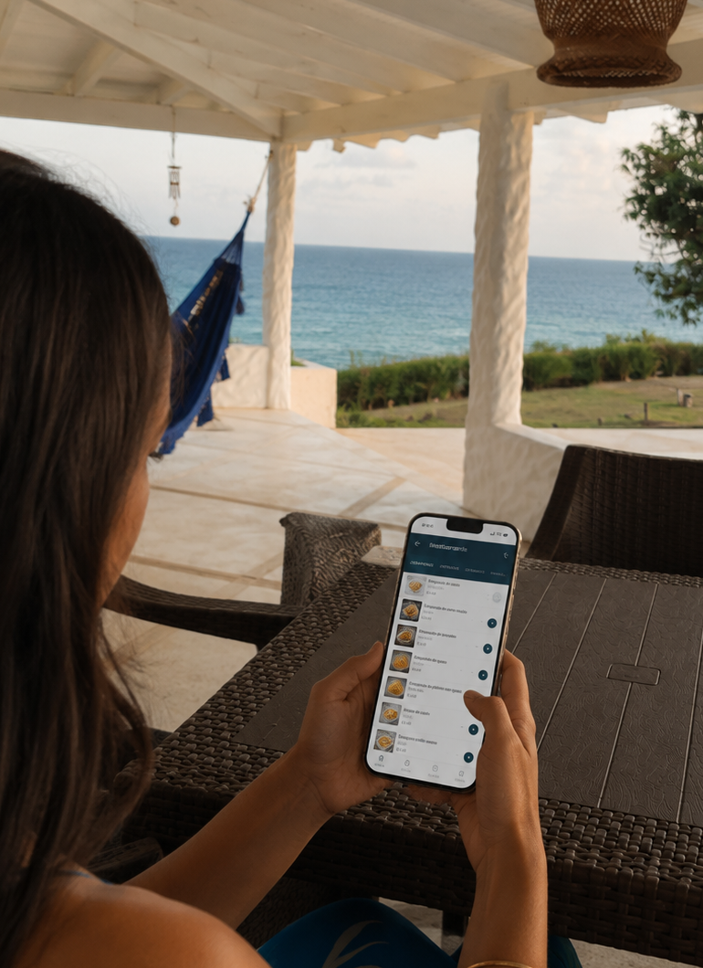Pedir comida con la app Mi Jarana