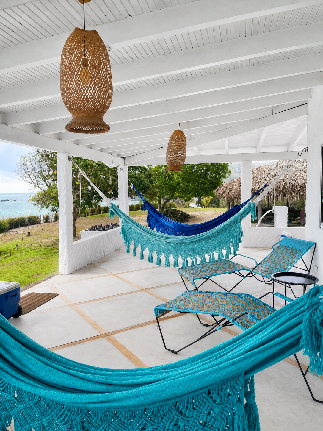 La terraza de Villa Jarana