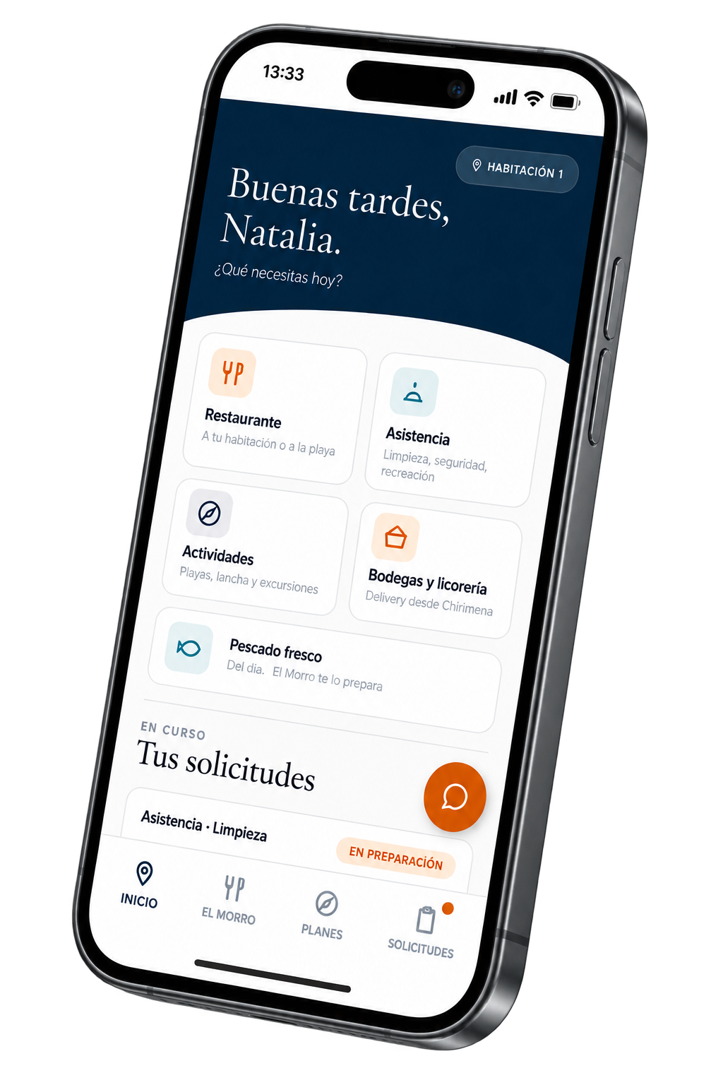 Mi Jarana app en un teléfono